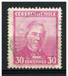 Chile 1932 - Scott 185 used - 30c, Jose Joaquin Perez 