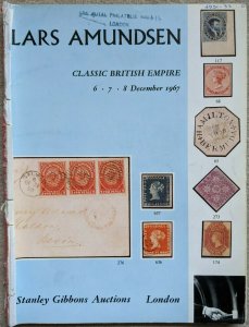 Auction Catalogue LARS AMUNDSEN CLASSIC BRITISH EMPIRE Stanley Gibbons 1967