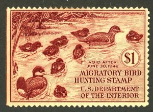 U.S. #RW8 MINT OG HR