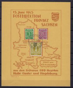 Germany AM-Post Scott # 534, 540, 556, used, celebr. 1 year Saxony Post bureau