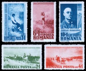 Romania Scott B94-98 (1938) Mint NH VF Complete Set, CV $16.50 B