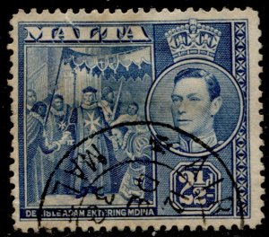 Malta #196 KGVI Scenic Definitive Issue Used