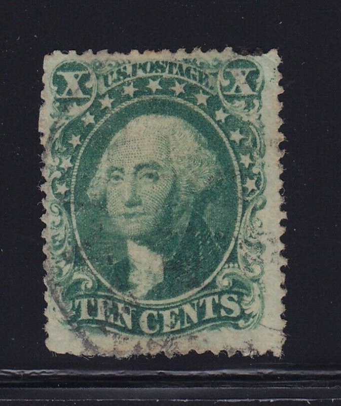 32 VF used neat cancel with nice color cv $ 200 ! see pic !