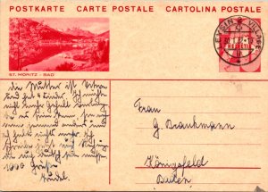 Switzerland, Government Postal Card