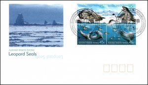 Australian Antarctic Territory L118 Seals U/A FDC
