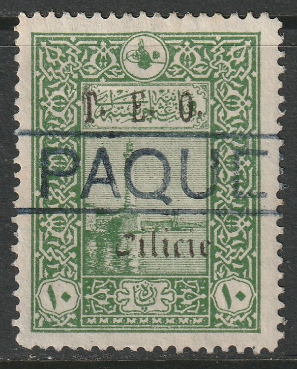 Cilicia 1919 Sc 80 used Paquebot ship cancel