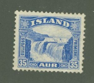 Iceland #172 Unused Single