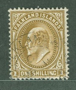 Falkland Islands #27 Used Single (King)