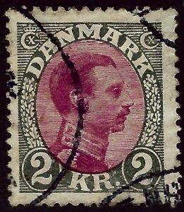 Denmark SC#129 2K Used F-VF...steal the deal!!