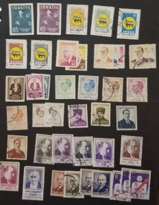 TURKEY Used Stamp Lot T1902
