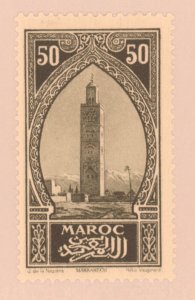 French Morocco, Scott #105, MH