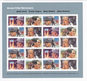 U.S.: Sc #4668-4671, Great Film Directors Forever Stamps, Sheet of 20, MNH