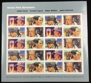 4668-4671   Great Film Directors  MNH Forever sheet of 20   FV $13.60  In 2012