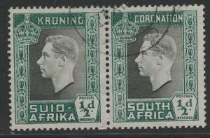 South Africa Scott # 74, used, horizontal