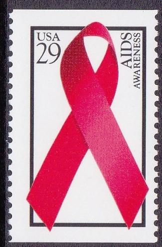 29c AIDS AWARENESS 1993 - MUH BOOKLET STAMP