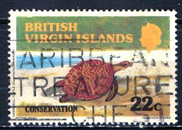 British Virgin Islands; 1979: Sc. # 348: O/Used CTO Single Stamp