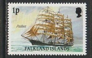 1989 Falkland Islands - Sc 485 - MNH VF - 1 single - Ships of Cape Horn