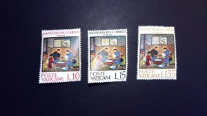 Vatican City Sc# 397-399 MNH Complete Set (1964)