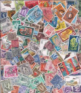 Bahrain Stamp Collection - 100 Different Stamps