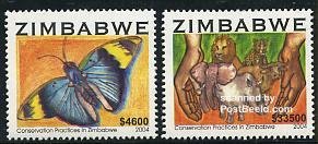Zimbabwe 2004, Conservation practices 2v, MNH