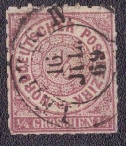 North German Confederation - 1 1868 Used