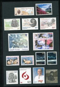 Greenland Stamps and Sheets from the Official 2009 Year Book MNH