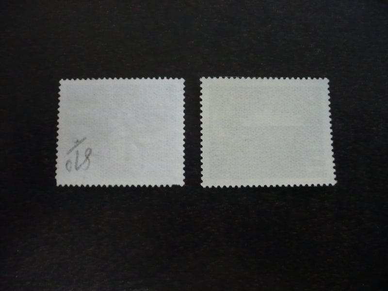 Stamps - Germany - Scott#870-871 - Mint Never Hinged & Used Part Set of 2 Stamps