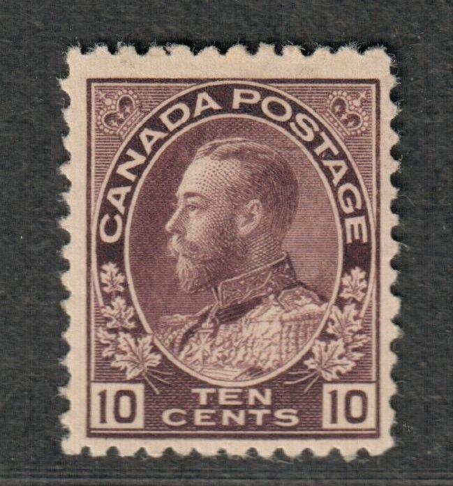 Canada Sc#116 M/NH/F-VF, Cv. $675