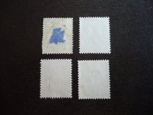 Stamps - Netherlands - Scott# 306-308,310 - Used Part Set of 4 Stamps