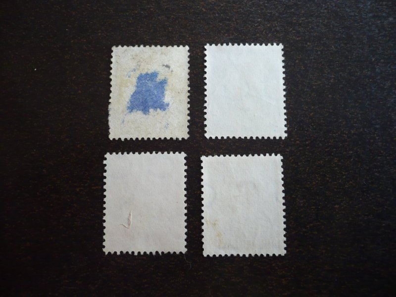 Stamps - Netherlands - Scott# 306-308,310 - Used Part Set of 4 Stamps