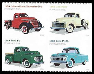 PCBstamps   US #5101/5104a Bk Block $1.88(4x{47c})Pickup Trucks, MNH, (5)