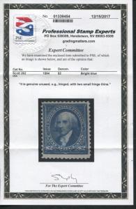 1894 US Stamp #262 $2 Mint Original Gum Hinged Catalogue Value $2750 Certified