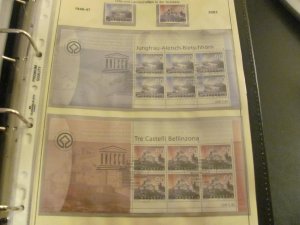 SWITZERLAND 1978-2005 STAMPS & COVERS XF COULD BE AS MUCH AS $2000 CATALGUE(188)