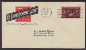 US 949 Doctors Borhus Insurance Typed FDC