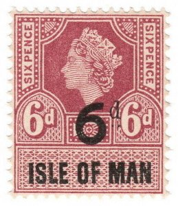 (I.B) Elizabeth II Revenue : Isle of Man 6d