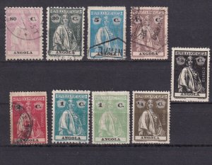 SA20a Angola 1914 Portugese colonies stamps overprinted, used