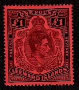 Leeward Islands #115a  Mint  Scott $225