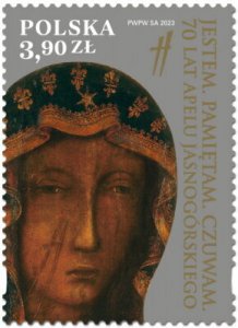 Poland 2023 MNH Stamps Jasna Gora Black Madonna Virgin Mary