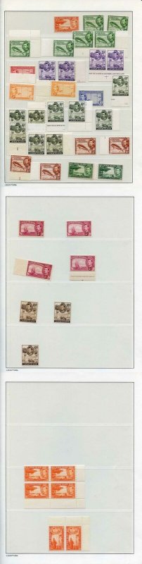 Cayman Is KGVI Selection with values to 10/- x 3 Mixture of U/M and M/M (a few 