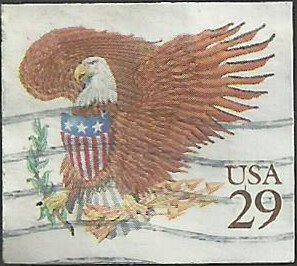 # 2595 USED EAGLE AND SHIELD    