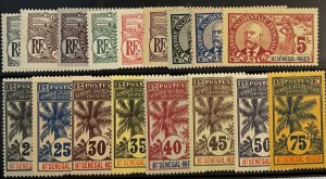 Upper Senegal, 1906-1907, SC 1-17 MLH Set