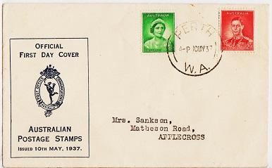 Australia.1937 First Day Cover. Fine Used