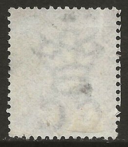 Griqualand West 1879 Hope 1d Rose 'G' Ovpt Scott #98 VG Used CV $7.00