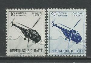 Haiti   #RA23-24  MNH  (1955)  c.v. $0.55
