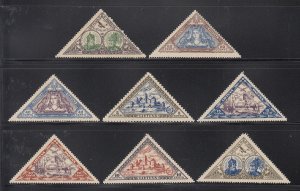 Lithuania Scott #C63-C70 MH