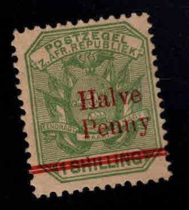 Transvaal Scott 162 surcharged stamp