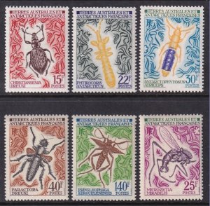 French Southern and Antarctic Territories 46-51 Insects MNH VF