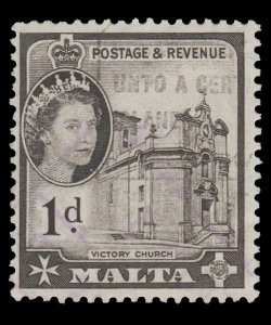 MALTA 1956-57 SCOTT # 248. USED