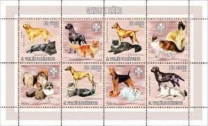 SAO TOME E PRINCIPE 2006 SHEET DOGS CATS st6209a