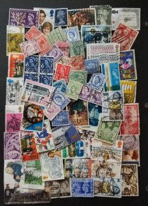 GB GREAT BRITAIN UK England  Used Stamp Lot Collection T6470